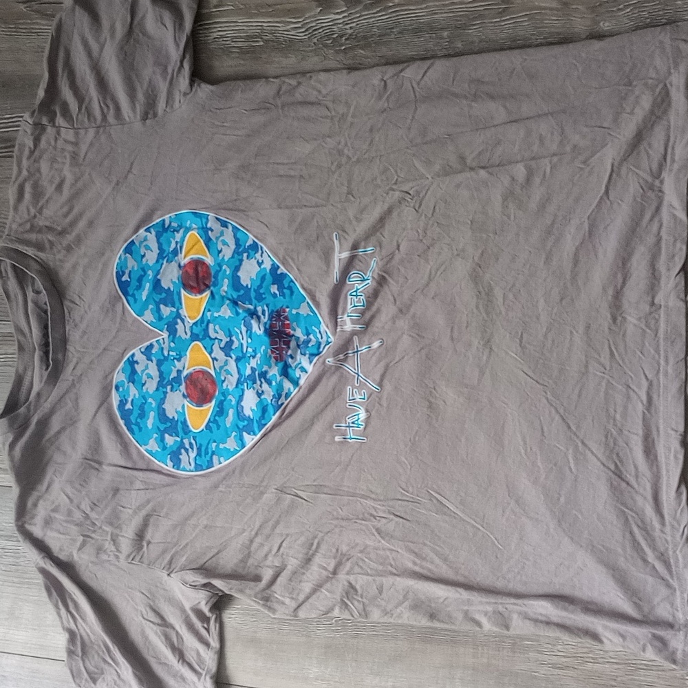 Basement 'Blue Heart Shirt